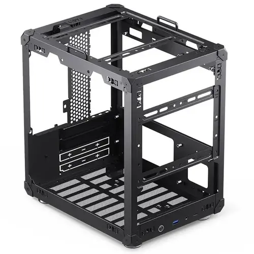 Кутия Jonsbo C6 Mesh, mATX, Black - image 2