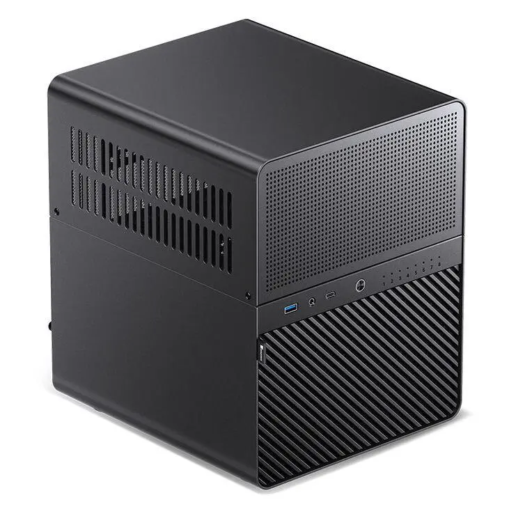 Кутия Jonsbo N3 NAS, Mini-ITX, Black - image 1
