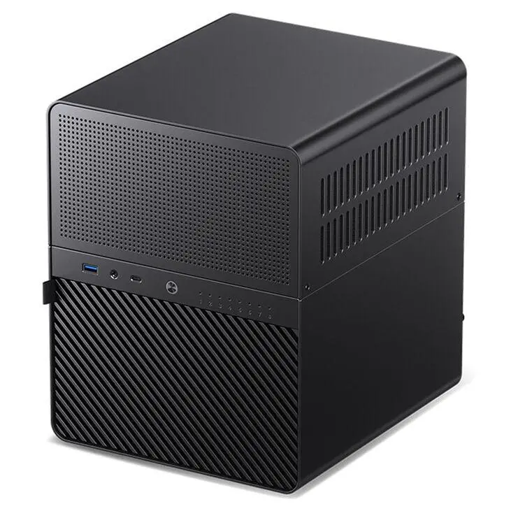 Кутия Jonsbo N3 NAS, Mini-ITX, Black - image 2