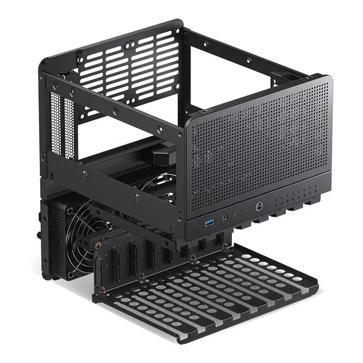 Кутия Jonsbo N3 NAS, Mini-ITX, Black - image 5