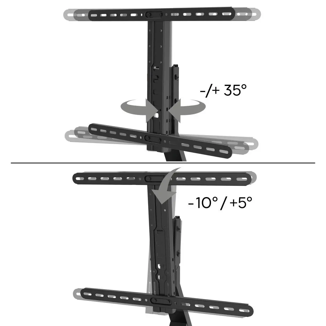 HAMA Стойка за TV Stand "Design" до 165см / 65"/, до 40 кг - image 10