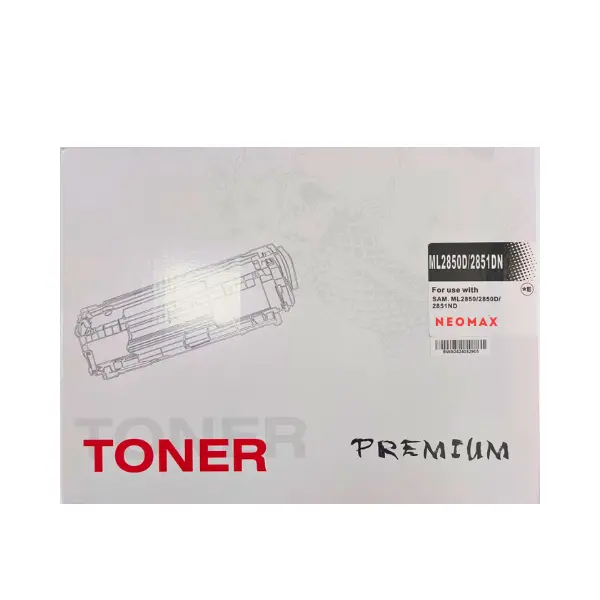 ΚΑΣΕΤΑ ΓΙΑ SAMSUNG ML 2850/2851 - ΥΨΗΛΗΣ ΧΩΡΗΤΙΚΟΤΗΤΑΣ - ML-D2850B (MLD2850B) - Μαύρο - PN ST-ML2850D - NEOMAX