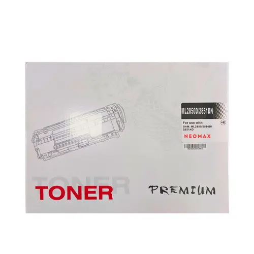 CARTUȘ PENTRU SAMSUNG ML 2850/2851 - CAPACITATE MARE - ML-D2850B (MLD2850B) - Negru - PN ST-ML2850D - NEOMAX - 1