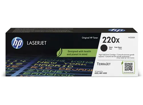КАСЕТА ЗА HP Color Laserjet PRO 4202/MFP 4302 - HIGH CAPACITY - Black - /220X/ - PN W2200X