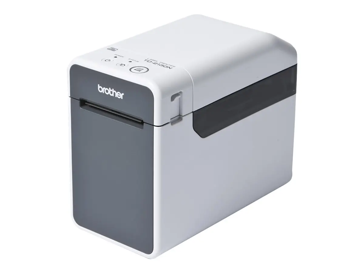 BROTHER TD-2135N Label printer direct thermal Roll 63mm 300dpi 152.4mm/sec USB 2.0 LAN serial USB host - image 1