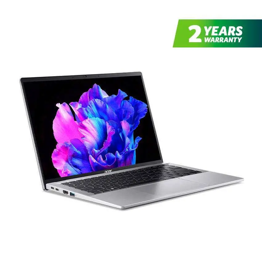 Лаптоп, Acer Swift Go 14,SFG14-73-59KB, Intel Core Ultra 5,(up to 4.30GHz, 12MB), 14" 2.2K IPS (2240x1400) sRGB100% SlimBezel, 1*16GB LPDDR5X 6400MHz, 512GB PCIe NVMe SSD, Intel UMA, QHD Cam, WiFi 7, BT 5.3, Backlit Kbd, No OS, Silver - image 7
