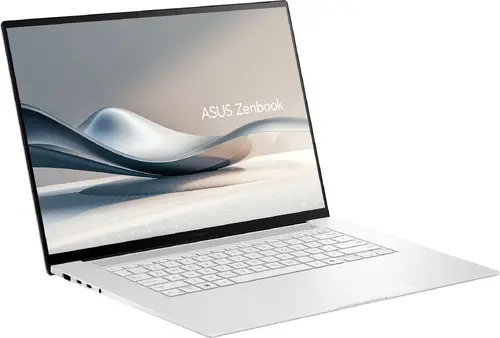 Лаптоп, Asus S Zenbook UM5606WA-RJ126X AMD Ryzen AI 9 HX 370 Processor 2.0GHz (36MB Cache, up to 5.1GHz, 12 cores, 24 Threads), OLED 16" (WQ+) 2880X1800 16:10, 32GB  LPDDR5X  (ON BD), 2TB SSD,AMD Radeon Graphics,Windows 11, White - image 1