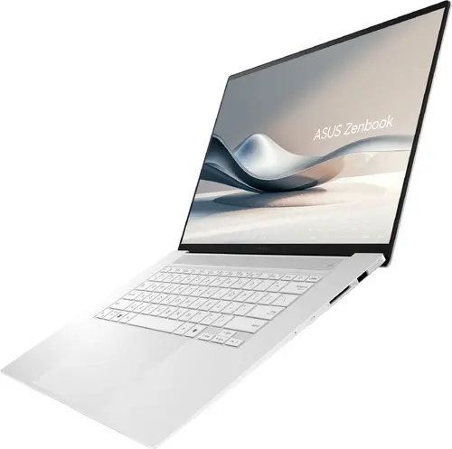 Лаптоп, Asus S Zenbook UM5606WA-RJ126X AMD Ryzen AI 9 HX 370 Processor 2.0GHz (36MB Cache, up to 5.1GHz, 12 cores, 24 Threads), OLED 16" (WQ+) 2880X1800 16:10, 32GB  LPDDR5X  (ON BD), 2TB SSD,AMD Radeon Graphics,Windows 11, White - image 7