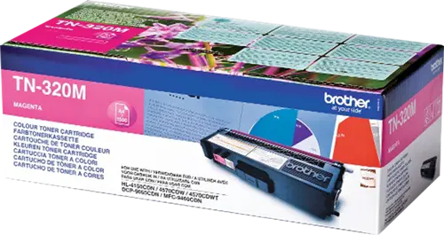 CARTUȘ PENTRU BROTHER HL 4150CDN/4570CDW/MFC 9460CDN - Magenta - PN TN320M (TN-320M) - 1