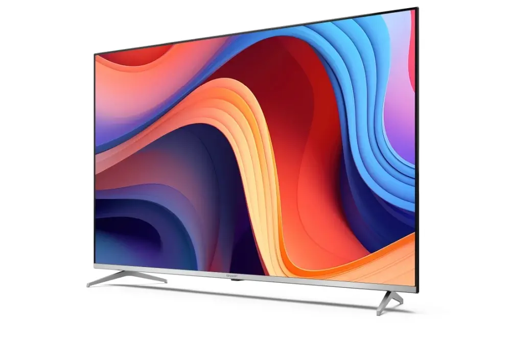 Televizor, Sharp 55GP6260E, 55" QLED Google TV, 4K Ultra HD 3840x2160 Fără ramă, AQUOS, DVB-T/T2/C/S/S2, Active Motion 1000, HDR10, Dolby Atmos, Dolby - image 1
