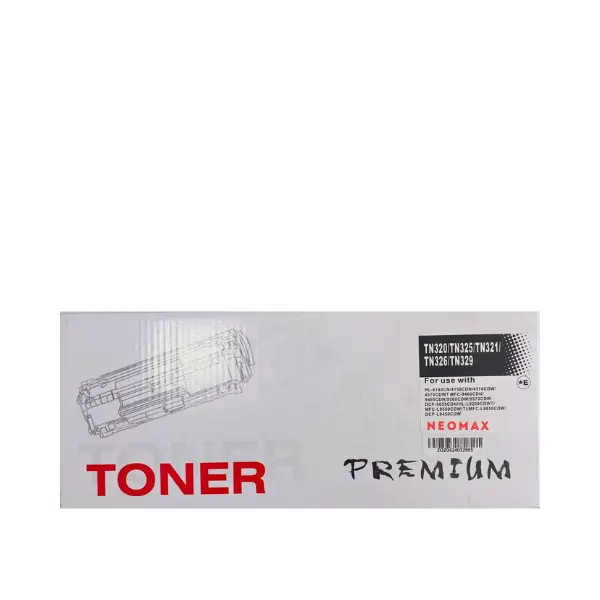 УНИВЕРСАЛНА КАСЕТА ЗА BROTHER HL 4140/4150/4570/MFC 9460CDN/9560/9970 - TN320BK (TN-320BK)/TN325BK (TN-325BK)/TN321BK (TN-321BK)/TN326BK (TN-326BK)/TN329BK (TN-329BK) - Black - PN BT-TN320BK - NEOMAX