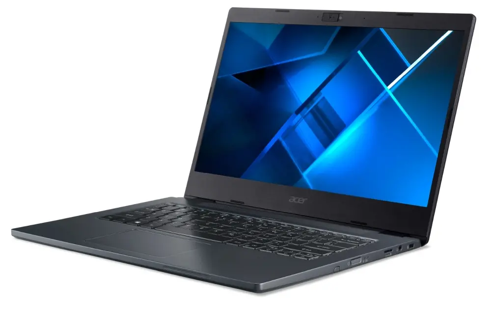 Лаптоп, Acer Travelmate TMP413-51-TCO-72TK, Core i7-1355U (1.7GHz up to 5.0Ghz, 12MB), 13.3" IPS (WUXGA 1920x1200), 1*16GB DDR4, 1024GB PCIe NVMe SSD, Intel UMA, HD cam, TPM 2.0, FPR, Wi-Fi 6E, BT, NO OS, 3Y Warranty + Acer Projector X1128i - image 2