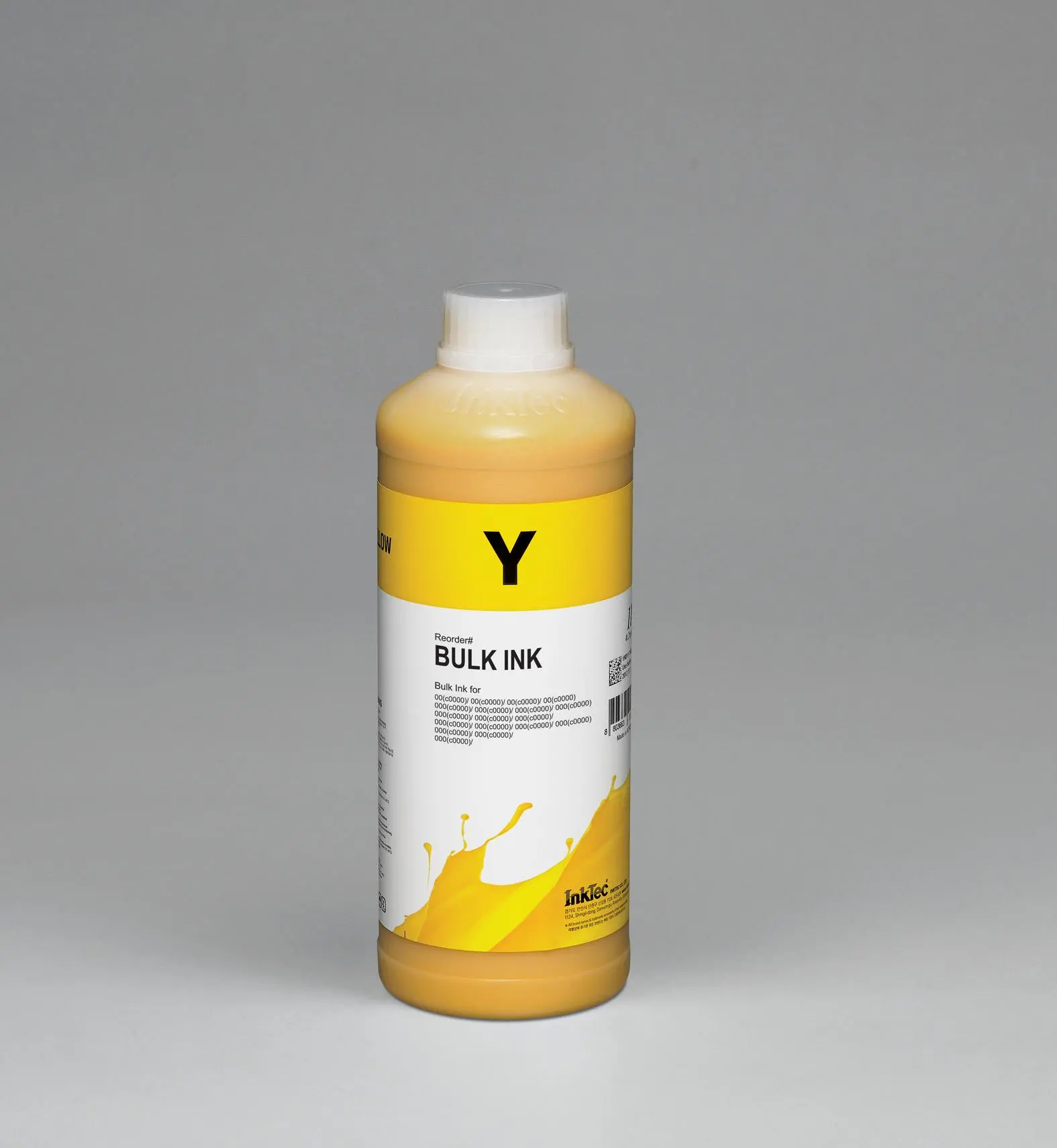Бутилка с мастило INKTEC, за Epson L11160 / L15150 / L15160/ WF-C5710 / WF-C5790, 1L, Yellow