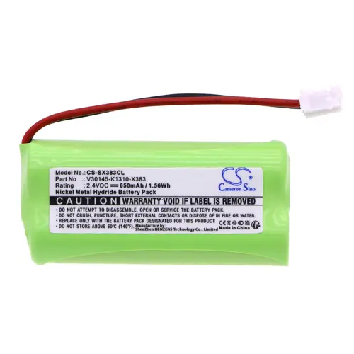 Μπαταρία τηλεφώνου για Siemens Gigaset A120/A140 2*AAA 2.4V NiMH 650mAh T382 Cameron sino - 1