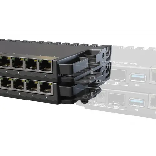 Kit de montare Mikrotik, Pentru RB5009/L009 pentru rack-uri de dimensiune 1U - 3