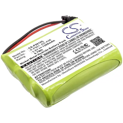 Μπαταρία για τηλέφωνο 3* АА 3.6V NiMH 1300mAh GPT392 KX-A36 Cameron Sino - 2
