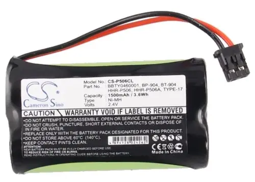 Μπαταρία για τηλέφωνο 2* АA 2.4V NiMH 1500mAh GP60AS2BMX Panasonic KX-TG2000 Cameron Sino - 1