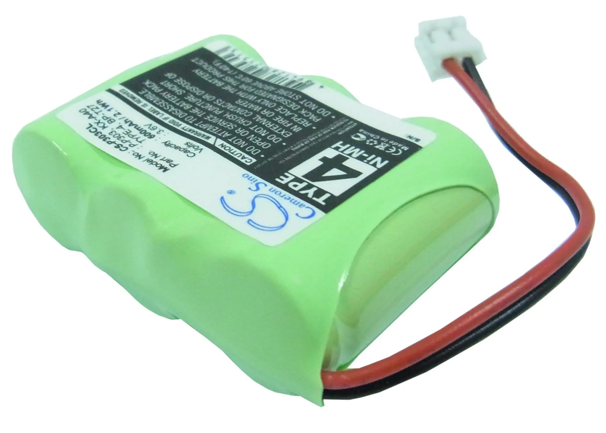 Батерия за телефон 3* 1/2АА 3.6V NiMH 600mAh V Tech 2417  KX-A40 Cameron Sino - image 2