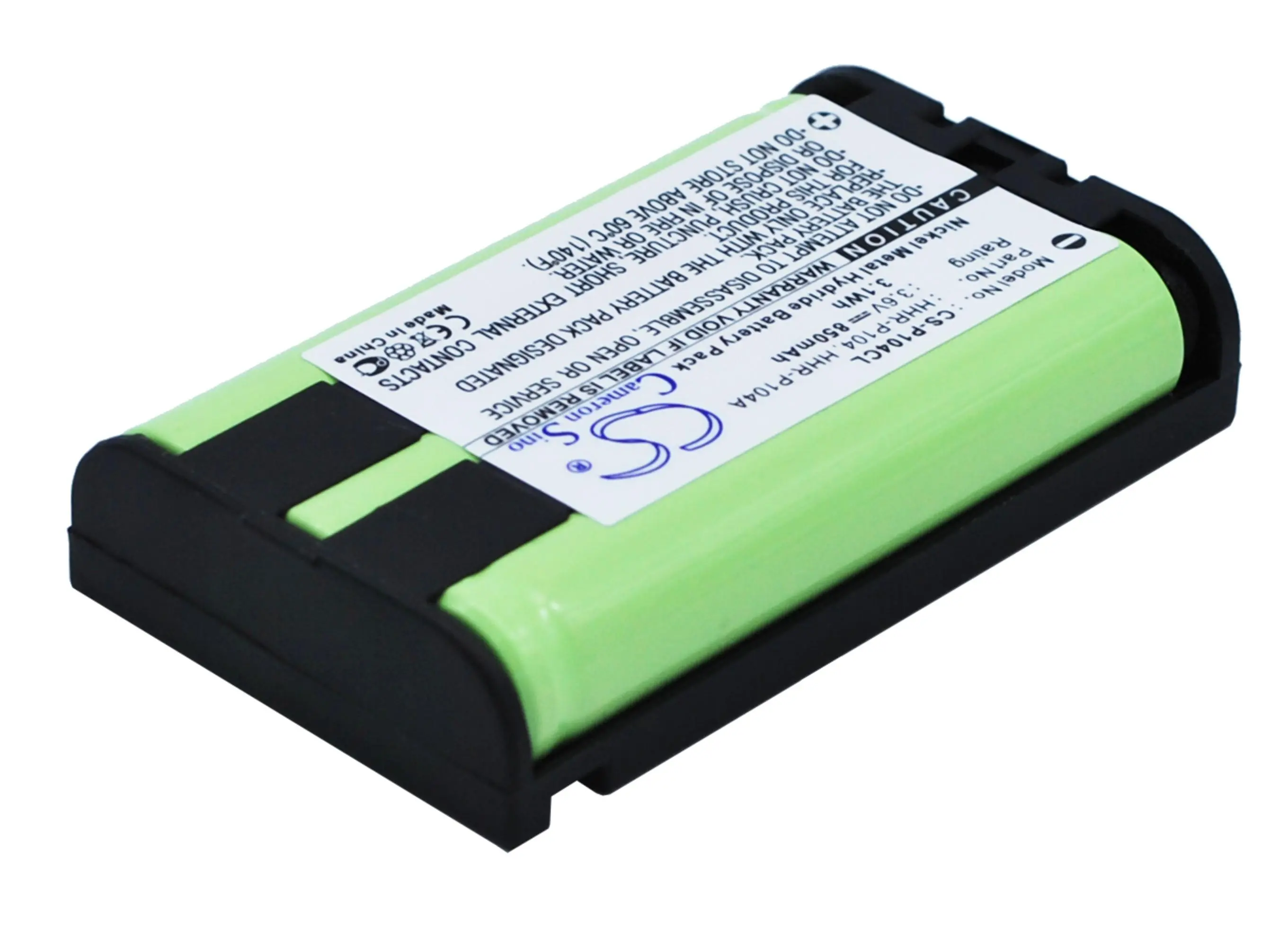 Батерия за телефон 3.6V NiMH 850mAh HHR-P104 Panasonic KX-TG5452M Cameron Sino - image 2