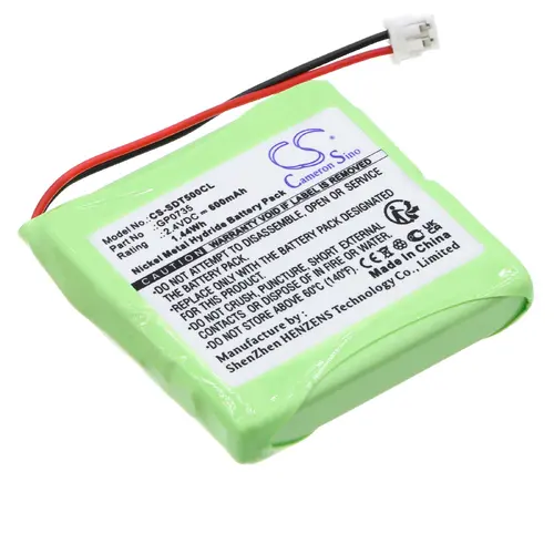 Baterie pentru telefon Doro TH50 TH60 2,4V 600mAh NIMH SDT500CL Cameron Sino - 2