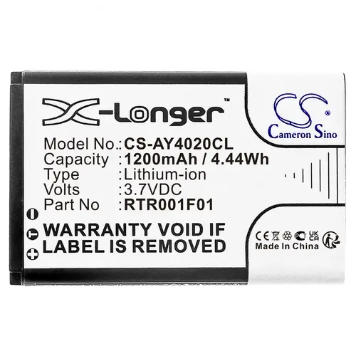 Baterie pentru telefon Avaya 4027; Alcatel DECT 8262 3,7V 1200mAh LiIon CAMERON SINO - 1