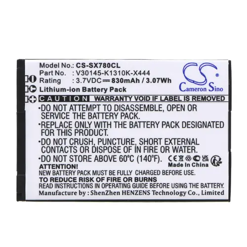 Μπαταρία για τηλέφωνο Siemens Gigaset SL780 3,7V 830mAh LiIon CAMERON SINO - 1