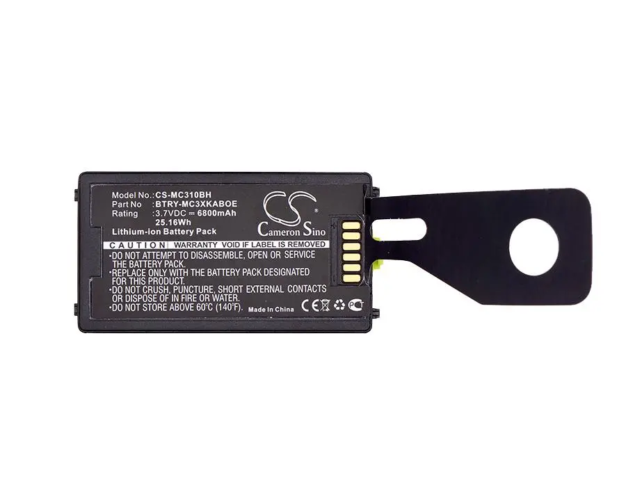 Батерия за баркод скенер SYMBOL MC3100 MC3190 82-127912-01 LiIon 3.7V 6800mAh Cameron Sino