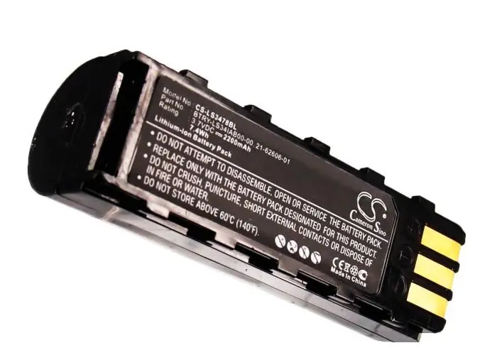 Батерия за баркод скенер Honeywell 8800, Symbol LS3478 BTRY-LS34IAB00-00 LiIon 3.7V 2200mAh Cameron Sino