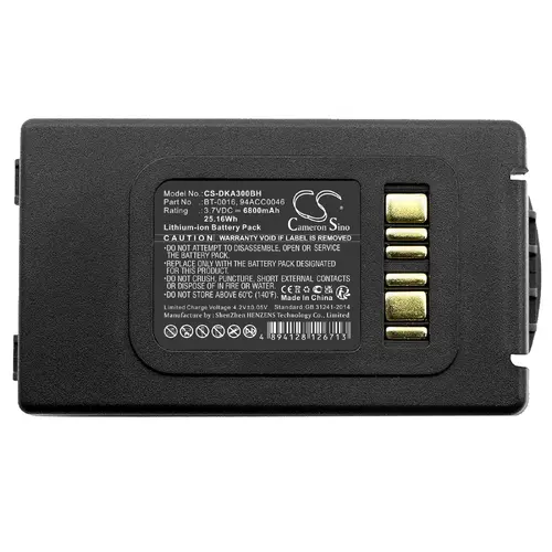 Батерия за баркод скенер Datalogic Skorpio X3 X4 BT-0016   LiIon  3.7V 6800mAh Cameron Sino