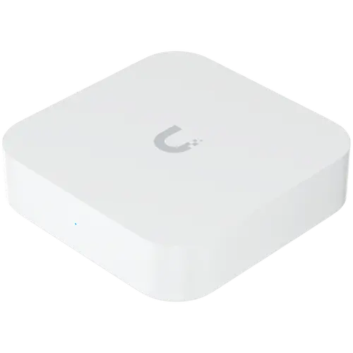 UBIQUITI Gateway Lite; Up to 10x routing performance increase over USG; Managed with a CloudKey, Official UniFi Hosting, or UniFi Network Server; (1) GbE WAN port; (1) GbE LAN port; Compact footprint; USB-C powered (adapter included); Managed with UniFi Network 8.0.7 and later.
