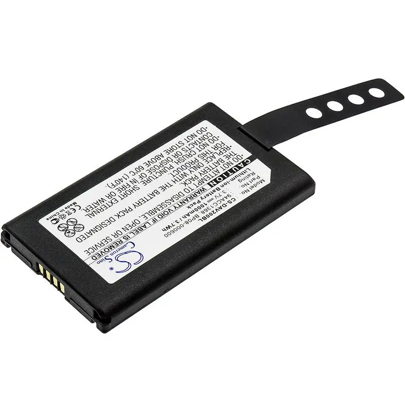 Батерия за баркод скенер Datalogic CVR2 DL-Memor/ Wasp DT10 94ACC1368 LiIon 3.7V 1000mAh Cameron Sino - image 2