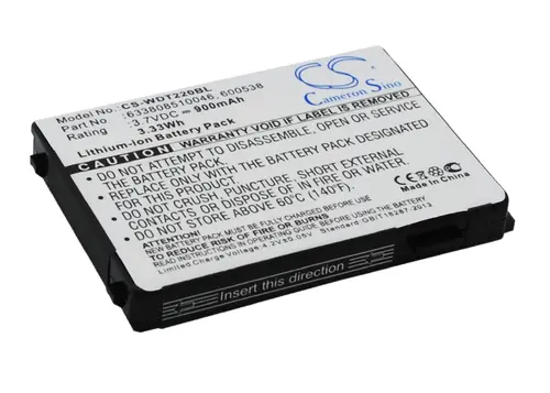 Батерия за баркод скенер DATALOGIC Falcon PT40, PSC PT40, Unitech HT630 LiIon 3.7V 900mAh Cameron Sino - image 1