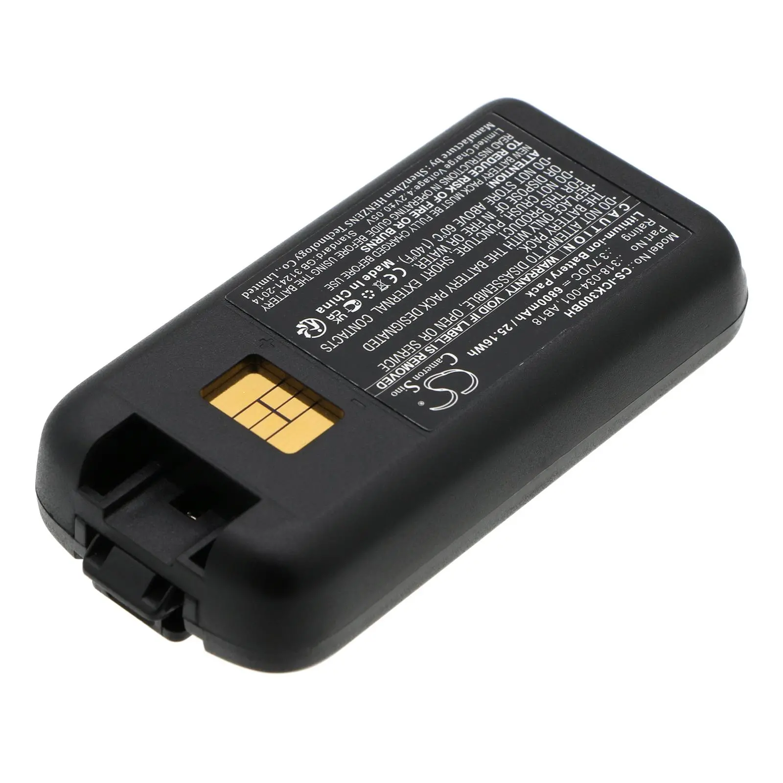 Батерия за баркод скенер Intermec CK3 CK3A 318-034-001 LiIon 3.7V 6800mAh Cameron Sino - image 2
