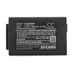 Батерия за баркод скенер ZEBRA/ TEKLOGIX/ MOTOROLA WorkAbout Pro 4  LiIon  3.7V 3300mAh Cameron Sino