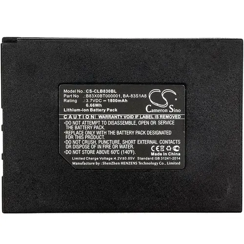 Батерия за баркод скенер Honeywell / Datalogic/ Metrologic SP5600 CipherLAB 8300 LiIon 3.7V 1800mAh Cameron Sino