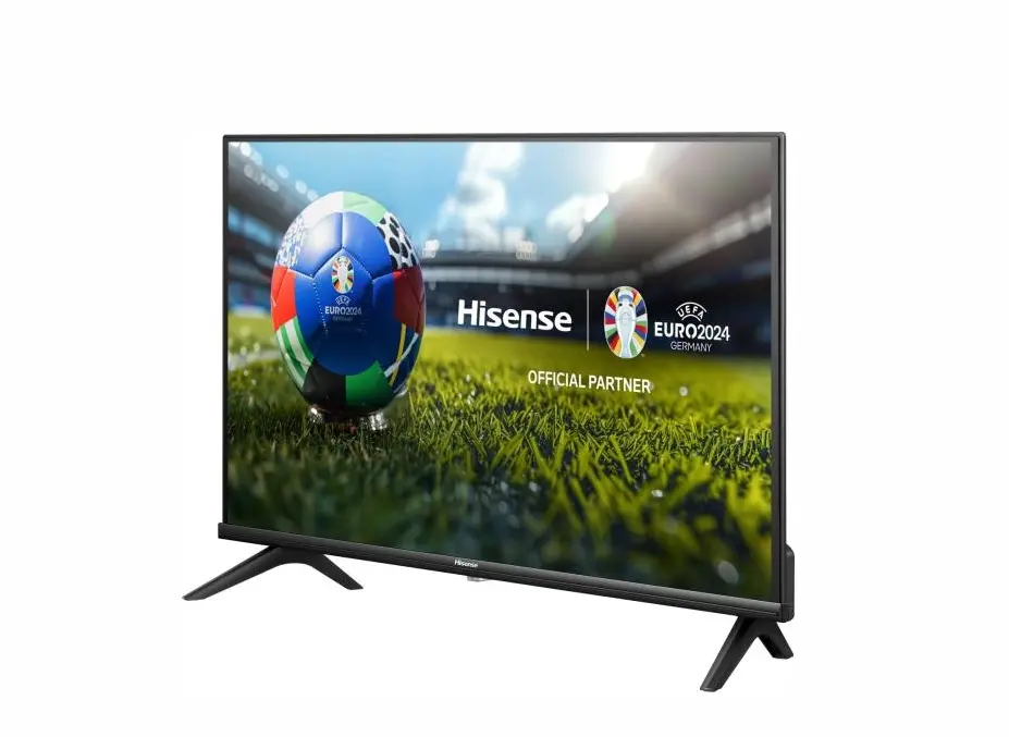 Телевизор, Hisense 32" A4N, HD 1366x768,3000:1, DLED, HLG, DTS Virtual X, Smart TV, WiFi, WiFi Direct, BT, VIDAA U7,Anyview Cast, 2xHDMI, 2xUSB, LAN, CI+, DVB-T2/C/S2, Black - image 1