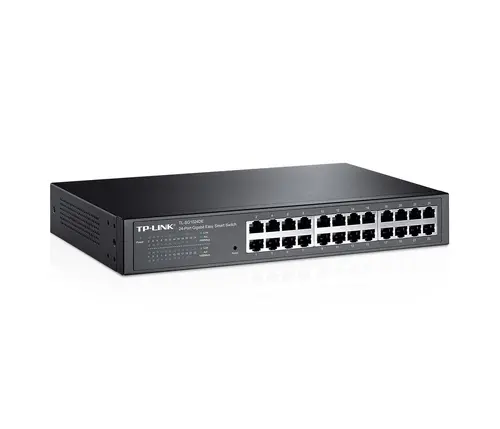 Комутатор TP-LINK TL-SG1024DE, 24-порта 10/100/1000Mbps, управляем, настолен - image 1