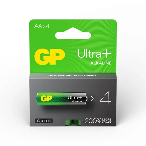 Αλκαλική μπαταρία GP ULTRA PLUS LR6 AA /4 τεμ. στη συσκευασία/ 1.5V - 1