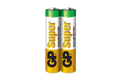 Baterie alcalină GP SUPER LR03 AAA, 2 buc. în ambalaj / shrink, 1.5V, GP24A - 1
