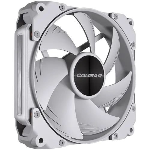 Cougar fan APOLAR 120 ARGB White, Fan Speed 600-2200 RPM±200RPM, Air Flow 75.38 CFM ± 10%, Air Pressure 2.59 mm H2O±10%, HDB Hydro Dynamic Bearing, 490 mm (Fan) / 470 mm (ARGB) - image 3