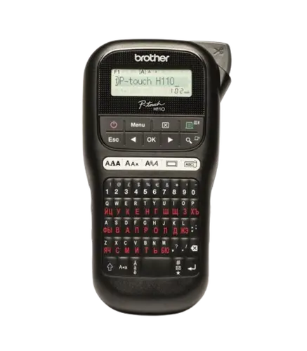 IMPRIMANTĂ DE ETICHETE BROTHER P-touch PT-H110 (PTH110) - CU IMPRIMARE ÎN CHIRILICĂ - PN PTH110R1 (PT-H110R1) - 1