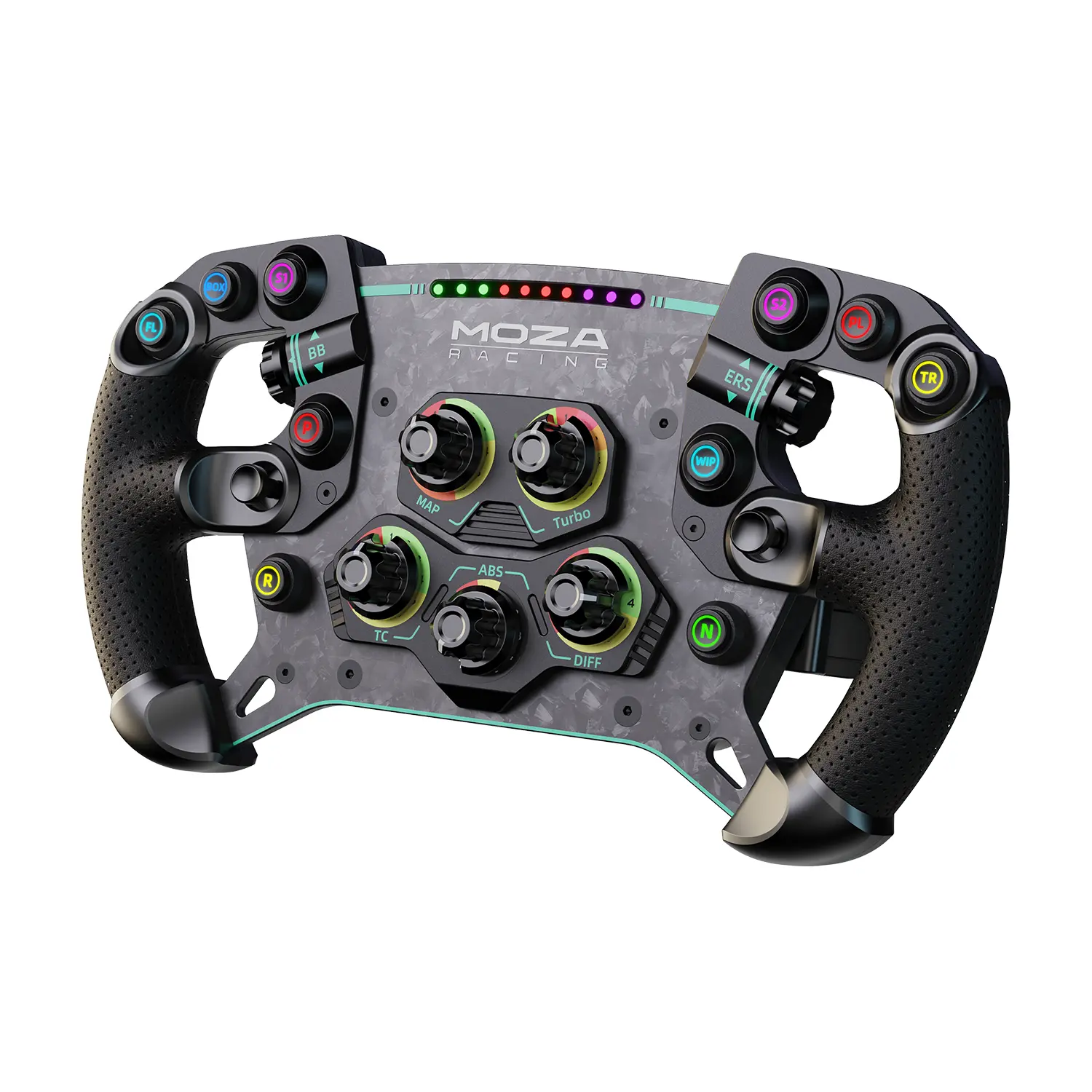 Volan din piele MOZA GS V2P GT pentru PC - image 1