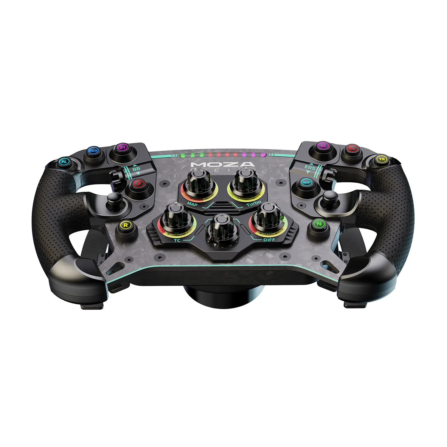 Δερμάτινο τιμόνι MOZA GS V2P GT για PC - image 2