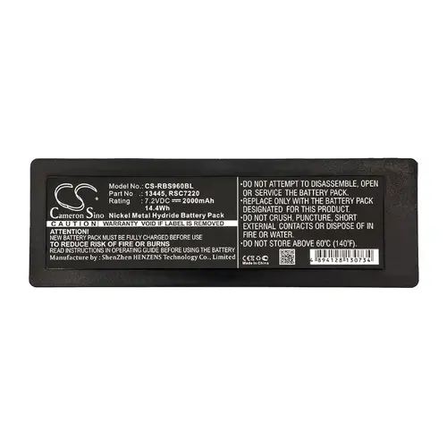 Батерия за дистанционно управление за кран Palfinger 590 , 960 ; Scanreco  592, 960 RSC7220  NIMH 7,2V 2000mAh /три конектора на батерията/ Cameron Sino