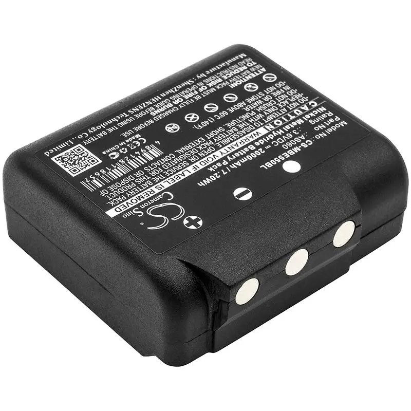 Baterie pentru telecomandă de macara iMET BE5500, M550S ZEUS AS060 NIMH 3,6V 2000mAh Cameron Sino - image 1