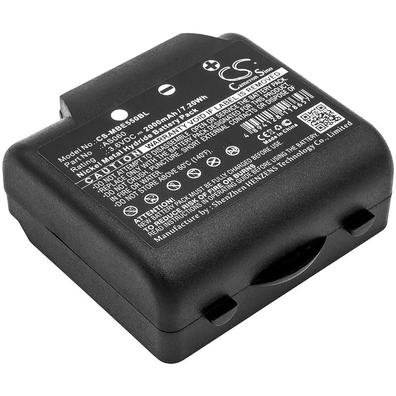 Батерия за дистанционно управление за кран iMET BE5500, M550S ZEUS AS060 NIMH 3,6V 2000mAh Cameron Sino - image 2