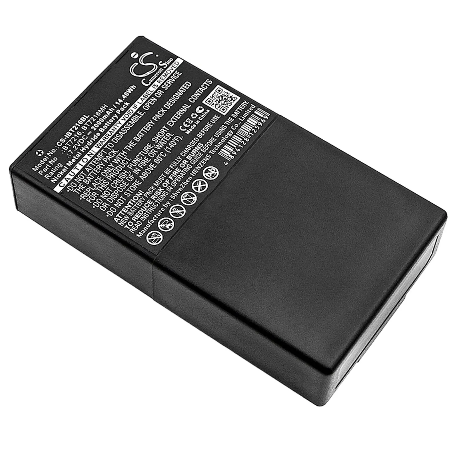 Батерия за дистанционно управление за кран Itowa Boggy, Combi Caja Spohn BT7216 NIMH 7,2V 2000mAh Cameron Sino - image 2