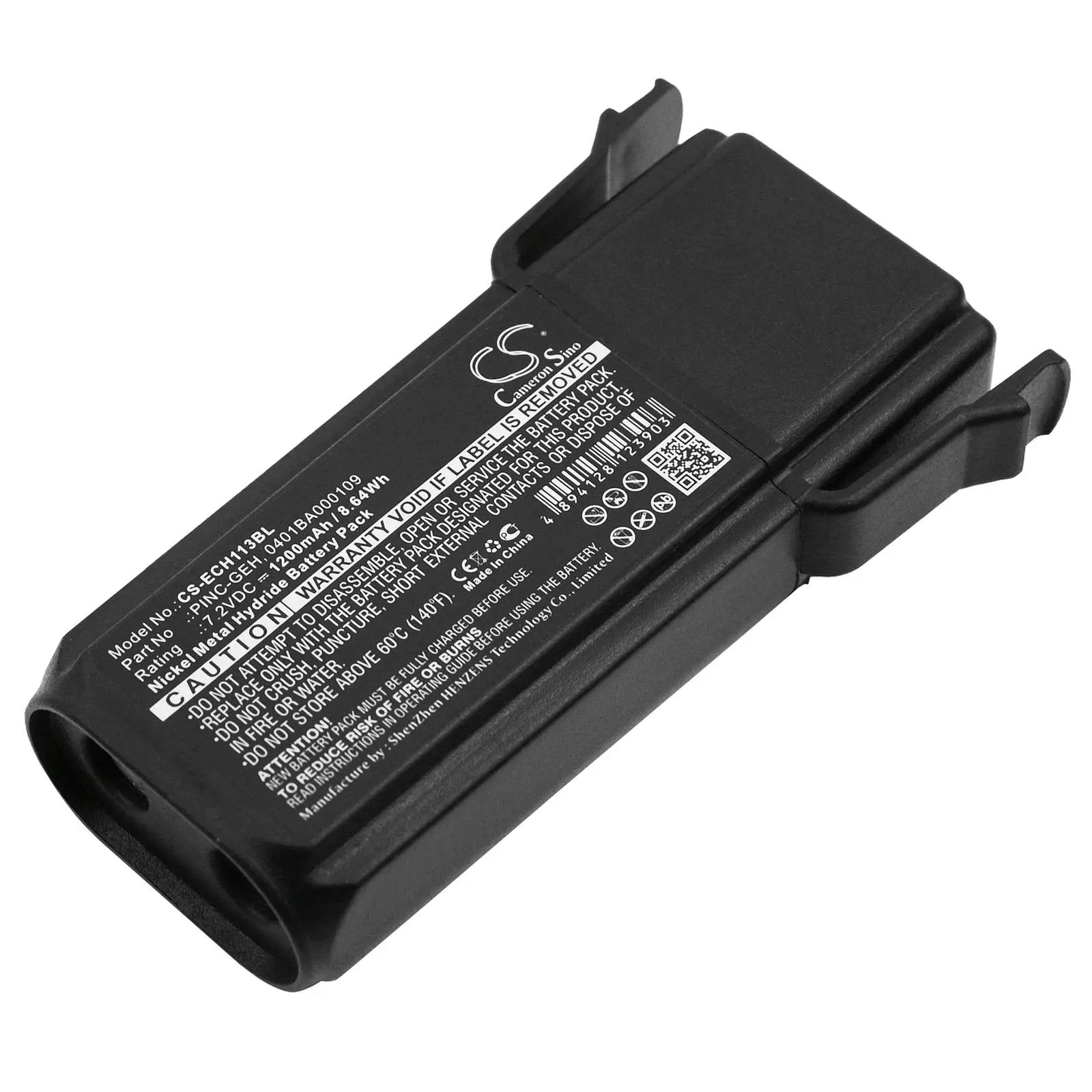 Батерия за дистанционно управление за кран ELCA CONTROL-GEH-A, Sfera Genio PINC-GEH NIMH 7,2V 1200mAh Cameron Sino - image 2
