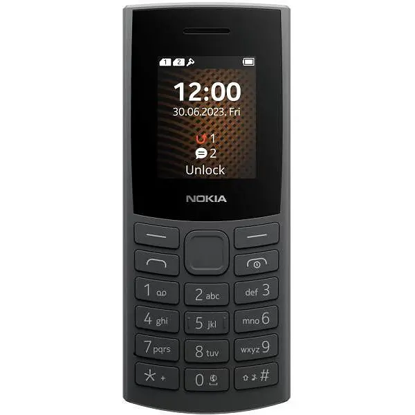 Мобилен телефон Nokia 105 4G (2023), Черен - image 1