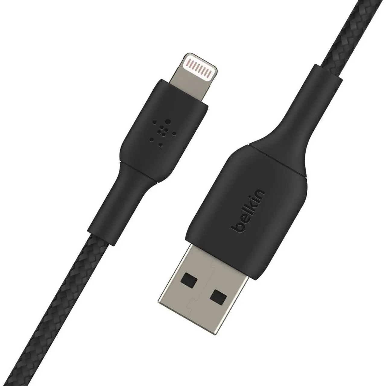 Кабел Belkin BOOST CHARGE Braided, Lightning /USB-A, Черен - image 1